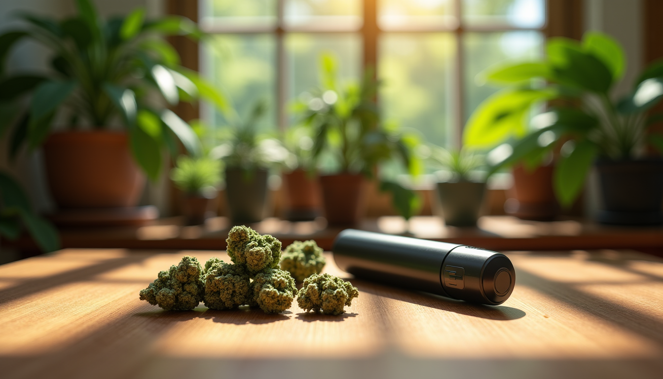 Illustration : la vaporisation est souvent considérée comme la méthode — fleurs de cbd au goût de cookie : test et dégustation complète