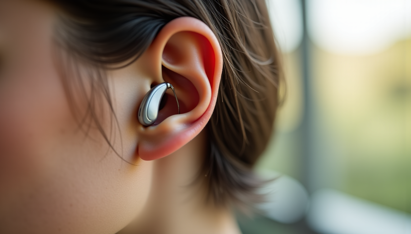 Illustration : on : le placement dans le conduit auditif &mdash; 3 raisons d'adopter des appareils auditifs intra-auriculaires