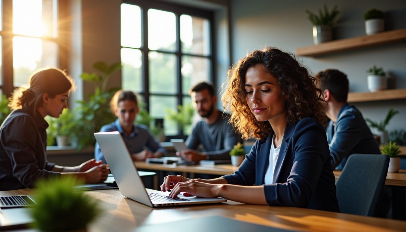 Illustration : "dans le paysage numérique actuel, une marque forte — optimiser votre présence en ligne à neuchâtel ?