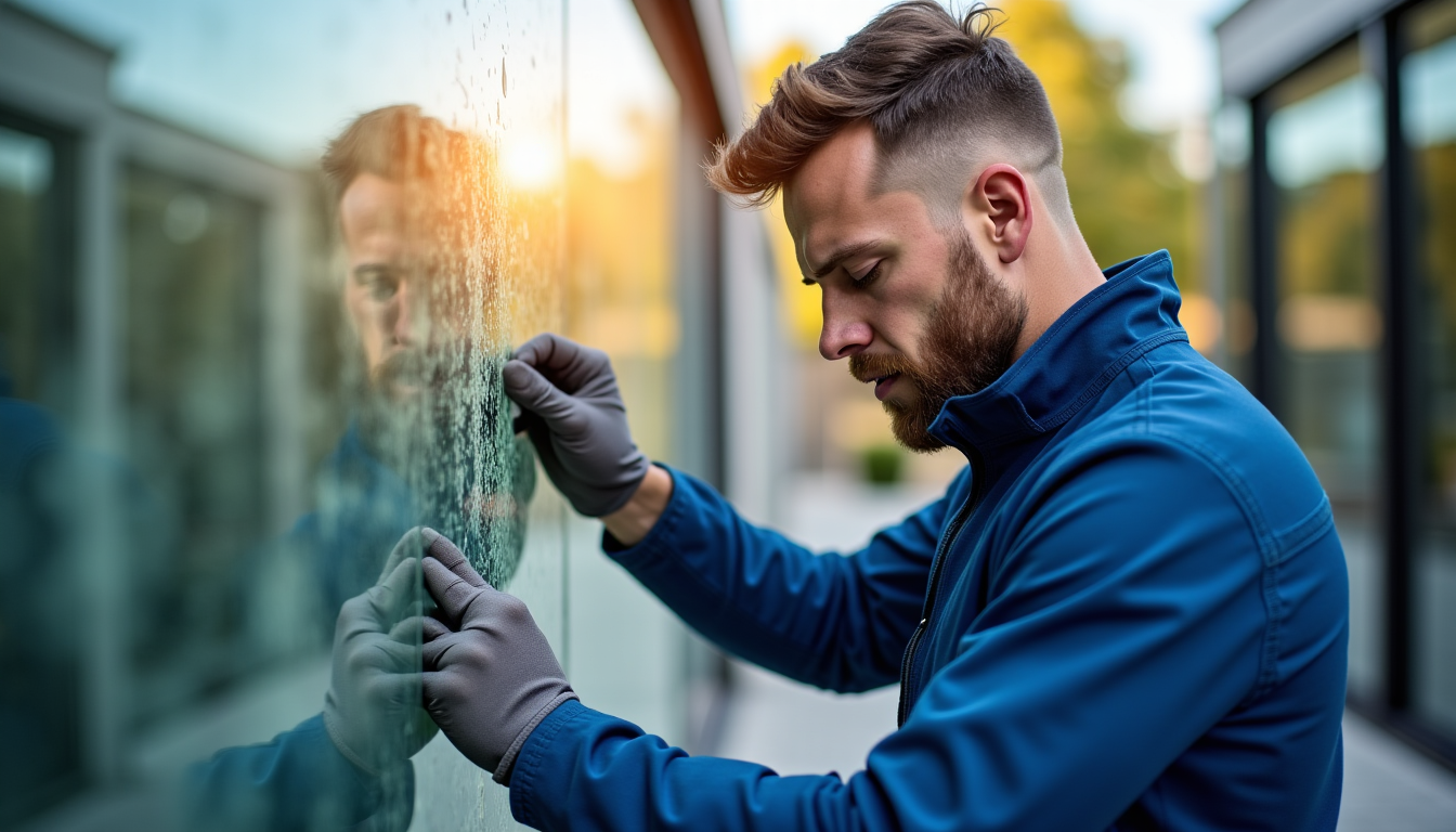 Illustration : un vitrier expert saura vous conseiller sur le — réparation de fissures : expertise de votre vitrier à carouge