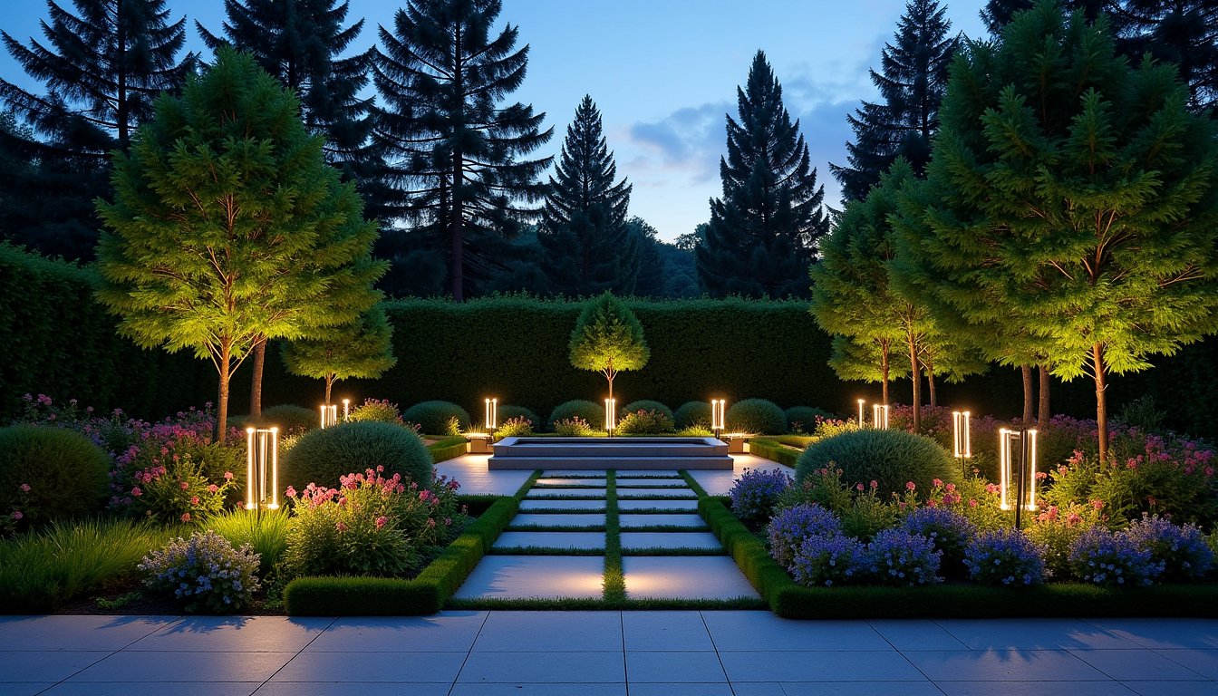 Illustration : pour tirer le meilleur parti de vos luminaires &mdash; &eacute;clairez votre jardin avec des luminaires led innovants