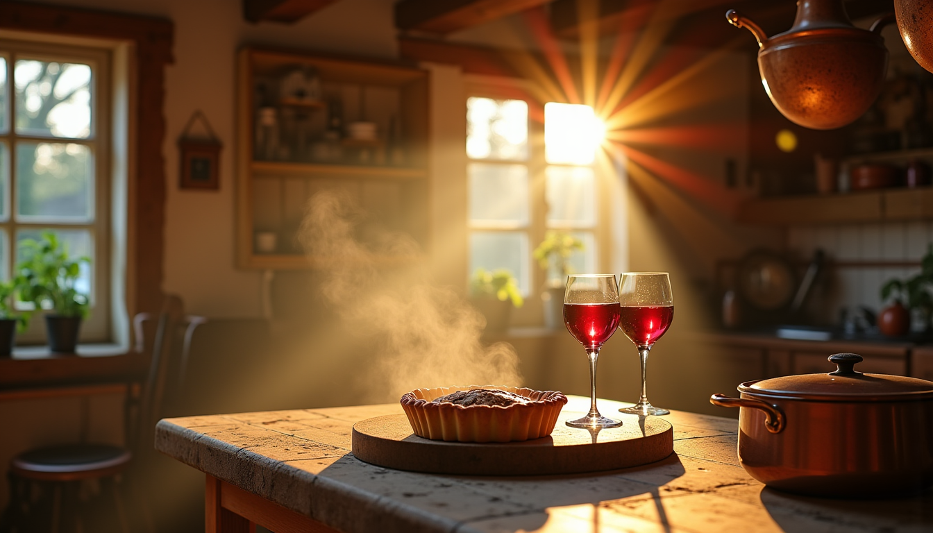 éveillez vos sens à l'élégance du mode de vie français — ée. le "clink" des verres, le crépitement d'une