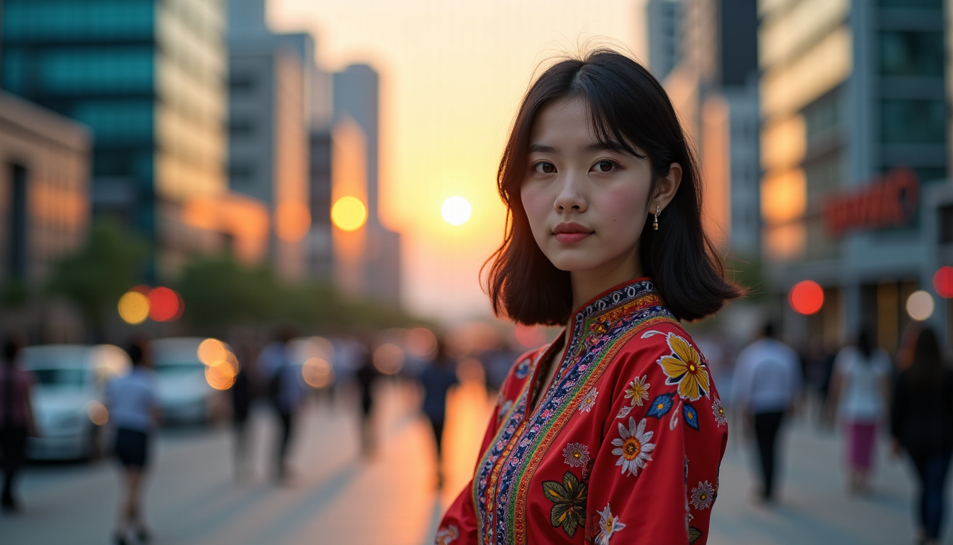 Illustration : et formes. diffusion et transmission des récits et — la mode rencontre la tradition : impact culturel