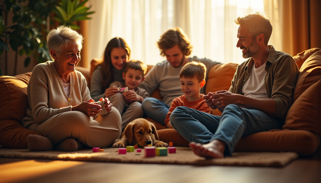 Illustration : "la famille est la cellule fondamentale de la — famille et société : comment l'une influence l'autre