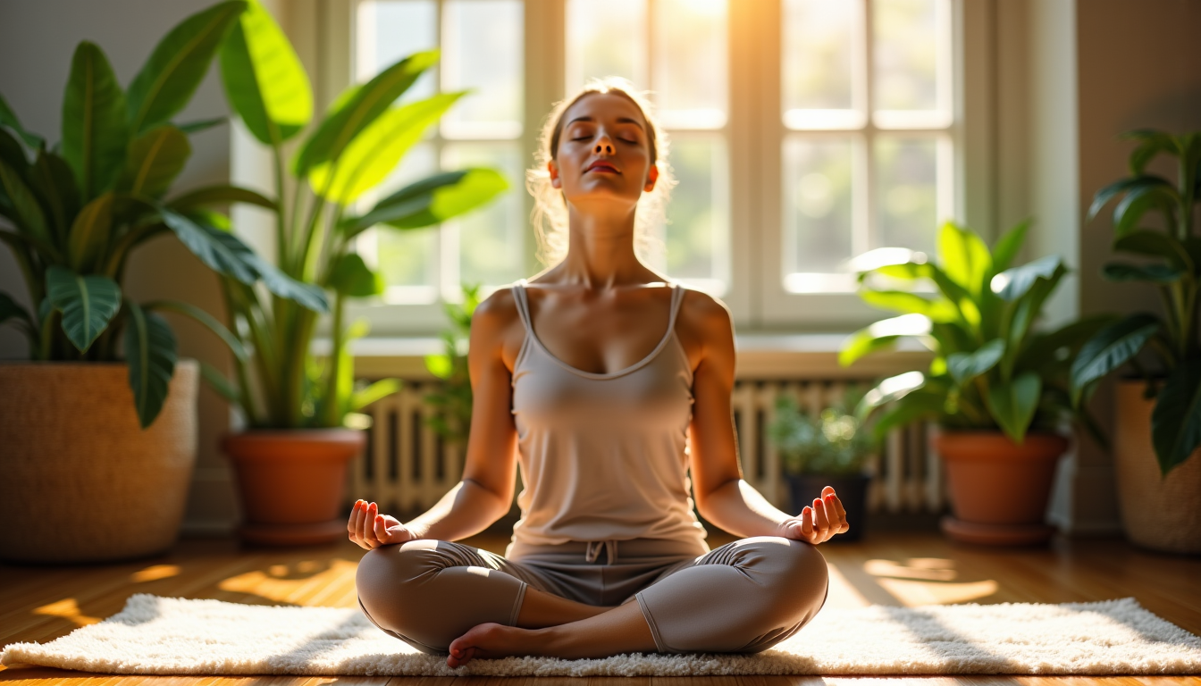 Illustration : pratiquer la respiration consciente, même quelques minutes par — secrets de beauté et astuces bien-être pour une vie épanouie