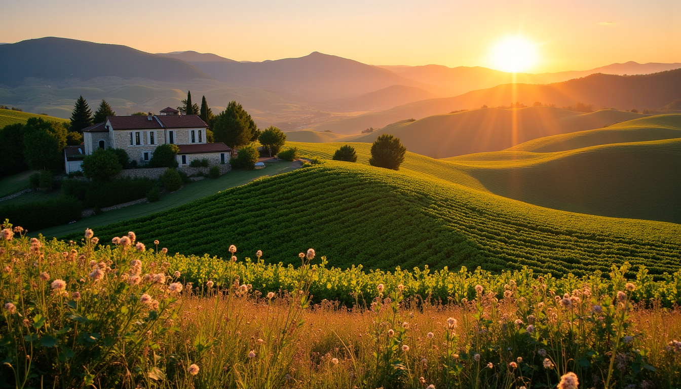 Illustration : au-delà de sa beauté intrinsèque, plusieurs raisons font — france, une mosaïque de paysages à explorer