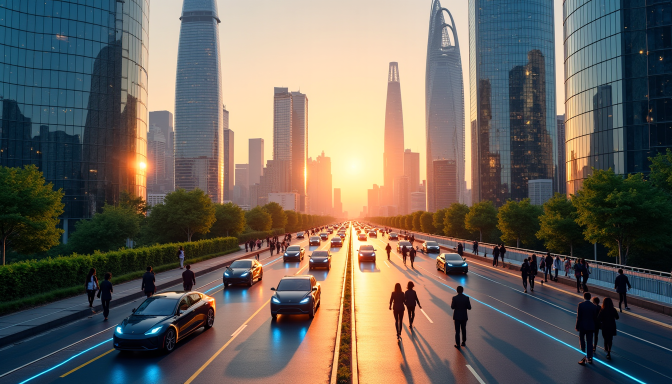 Illustration : ces réseaux de nouvelle génération seront le pilier — l'innovation numérique redéfinit notre quotidien technologique