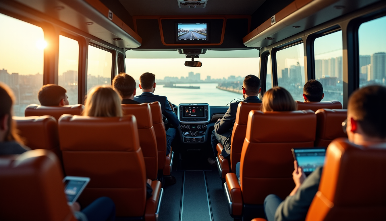 voyagez sereinnement : bus et minibus avec chauffeur à votre service — confort supérieur, équipements haut de gamme (wc, wi-fi,