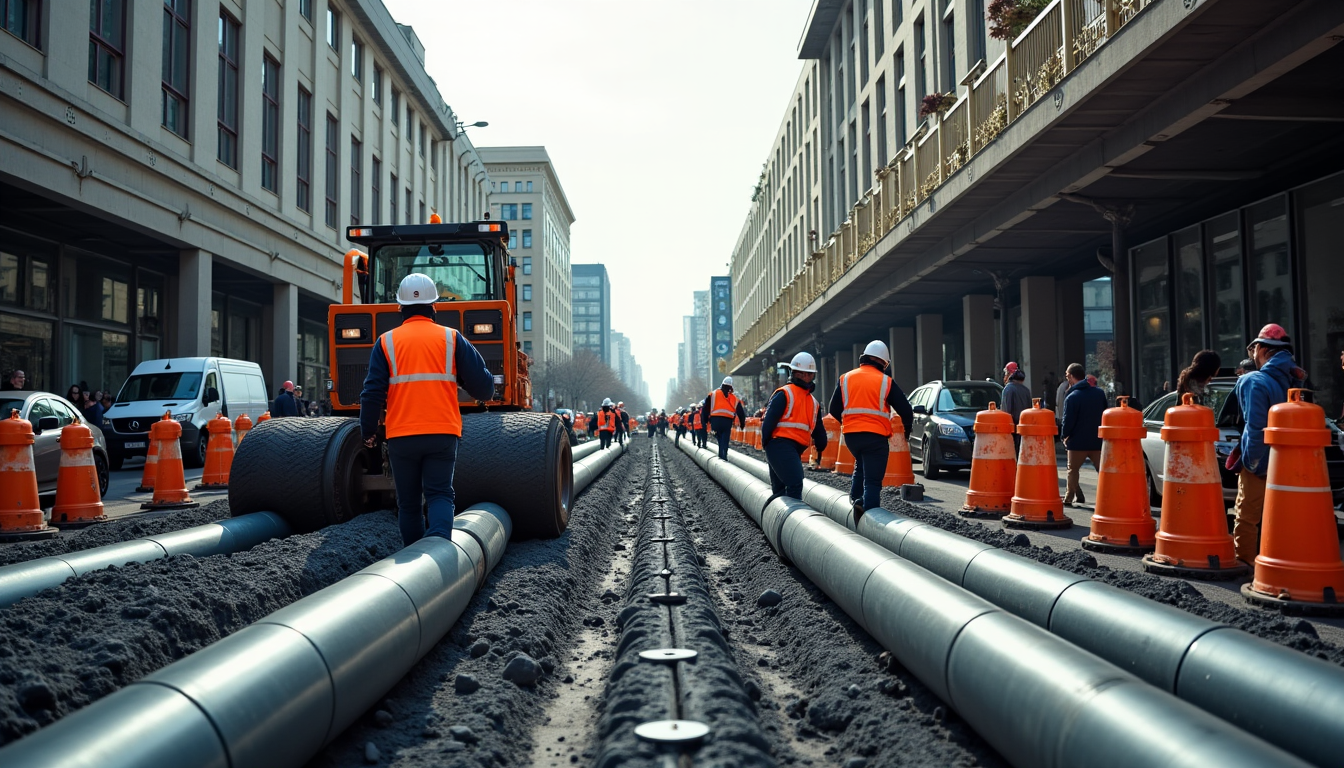 Illustration : excessif) fortes (blocage de rues, nuisances sonores, accès — innovations récentes dans le chemisage de canalisation