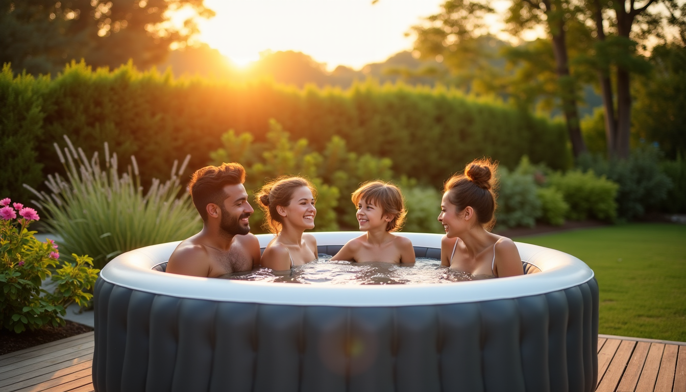 profitez d'un spa gonflable 4 places pour vos moments de d&eacute;tente &mdash; pour s'assurer de faire le meilleur choix et