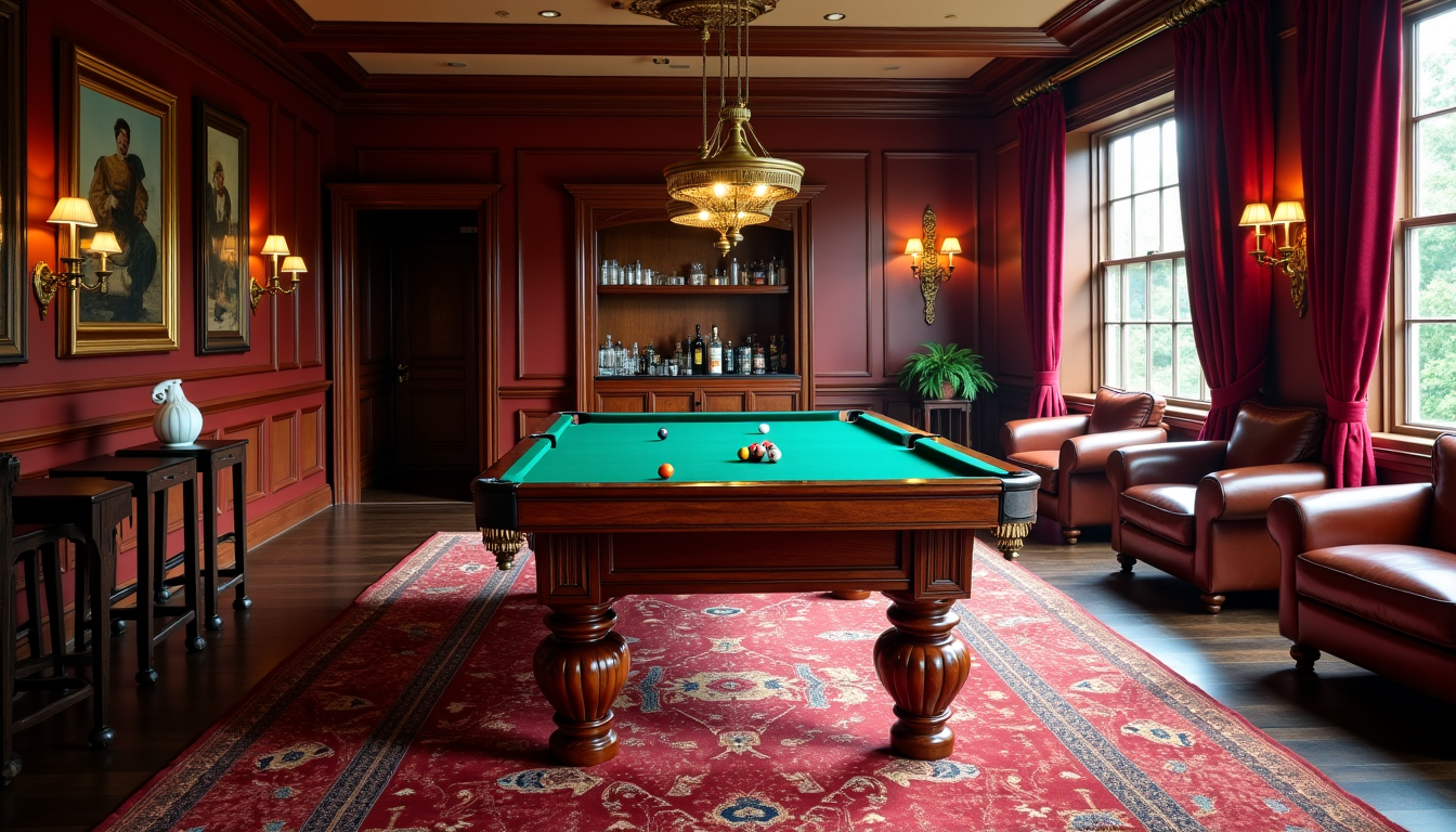 choisir sa table de billard : guide complet pour bien acheter — la taille de la pièce où sera installé