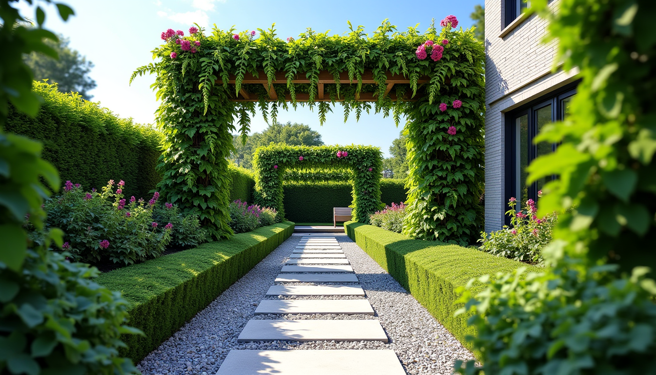 aménager son espace vert : astuces et inspirations modernes — la délimitation de ces zones peut se faire