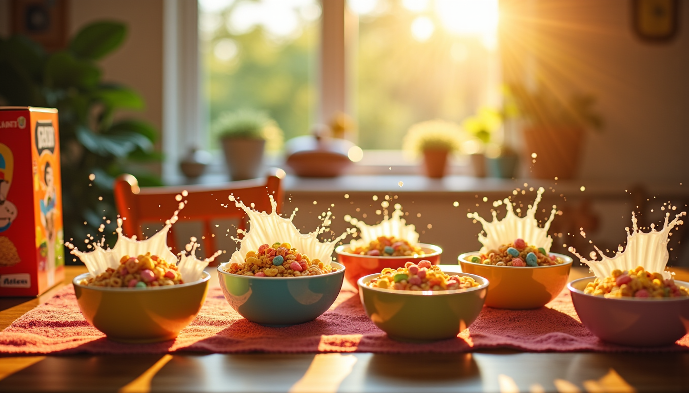 c&eacute;r&eacute;ales am&eacute;ricaines qui changent le petit-d&eacute;jeuner &mdash; cette cr&eacute;ativit&eacute; a permis de diversifier consid&eacute;rablement l'offre,