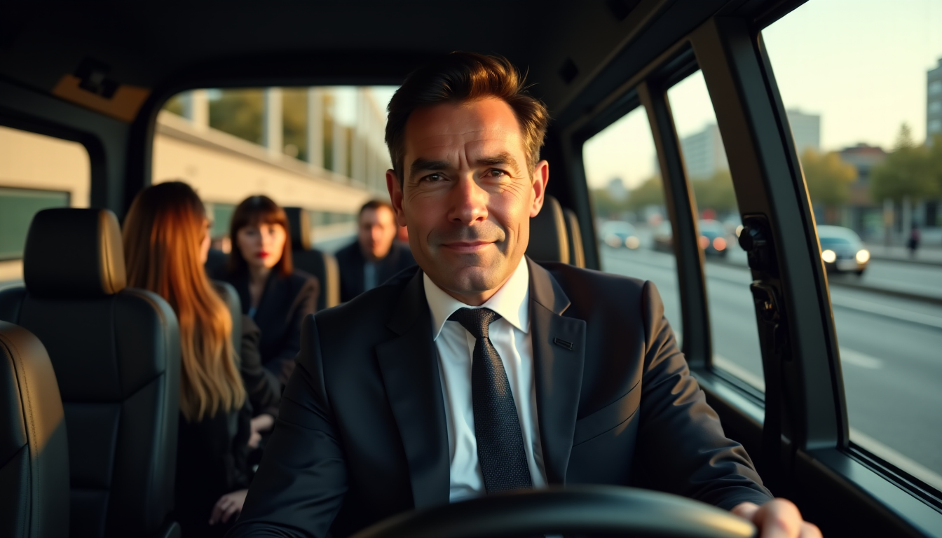 est l'avantage d'un chauffeur pour votre location de minibus ? — olutions adaptées, incluant souvent des chauffeurs expérimentés pour