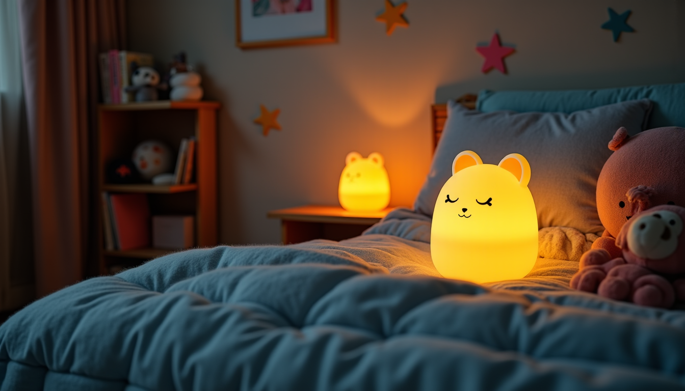 rôle de la veilleuse led dans la mise en place d'un rituel du coucher serein — un rituel du coucher bien établi est essentiel