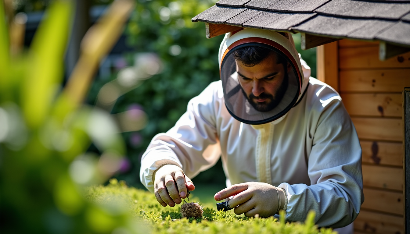 est le prix d'une prestation de destruction guêpes belgique ? — ement atteignable, comme sous un abri de jardin