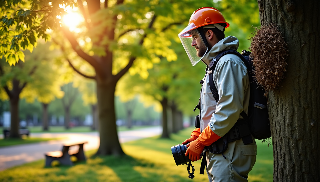 destruction de frelon asiatique à verviers : quel prix et quel professionnel choisir ? — identifier un nid de frelon asiatique est la