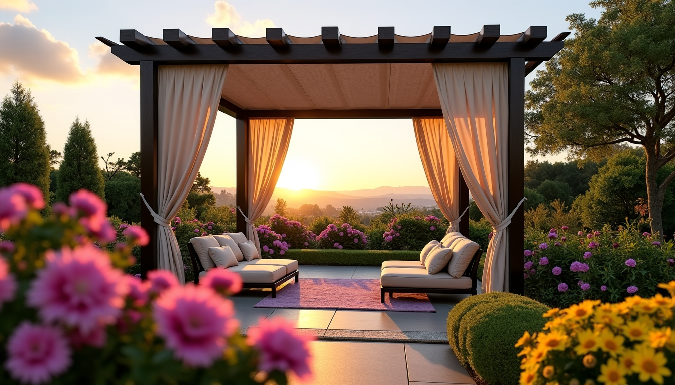 Illustration : la réussite de votre projet de bâche ou — confection unique de bâches et toiles pour pergolas sur mesure