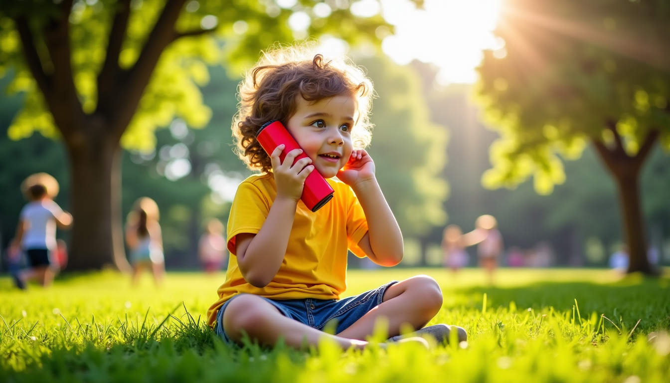 Illustration : ces activités stimulent la créativité, la logique et — talkie walkie enfant : astuces pour bien l’utiliser au quotidien