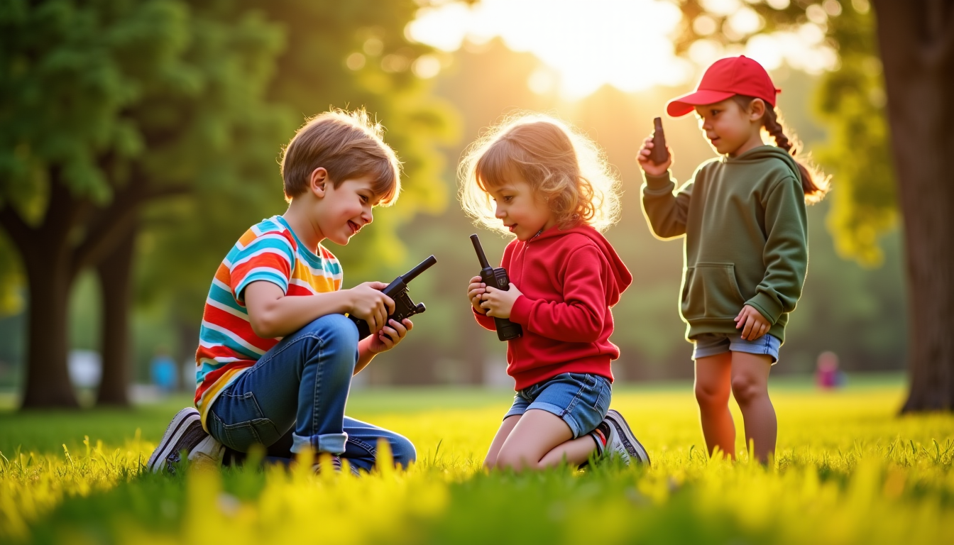 6 raisons d'offrir un talkie-walkie à votre enfant — de surcroît, ces appareils favorisent la collaboration et