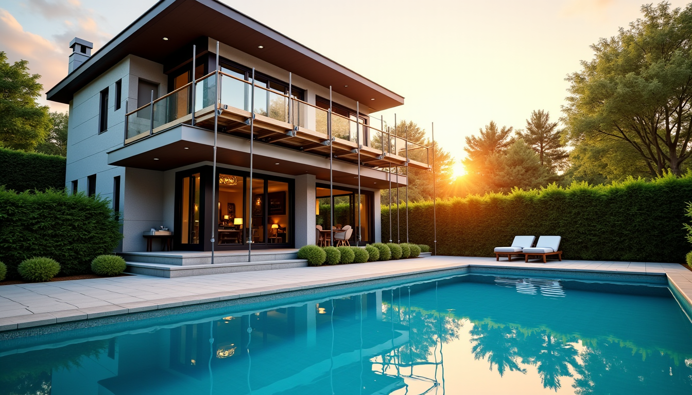 Illustration : l'anticipation des contraintes d'accès permet d'optimiser le déroulement — investir dans sa maison : entre piscine et ravalement, ne négligez pas l'accès en hauteur