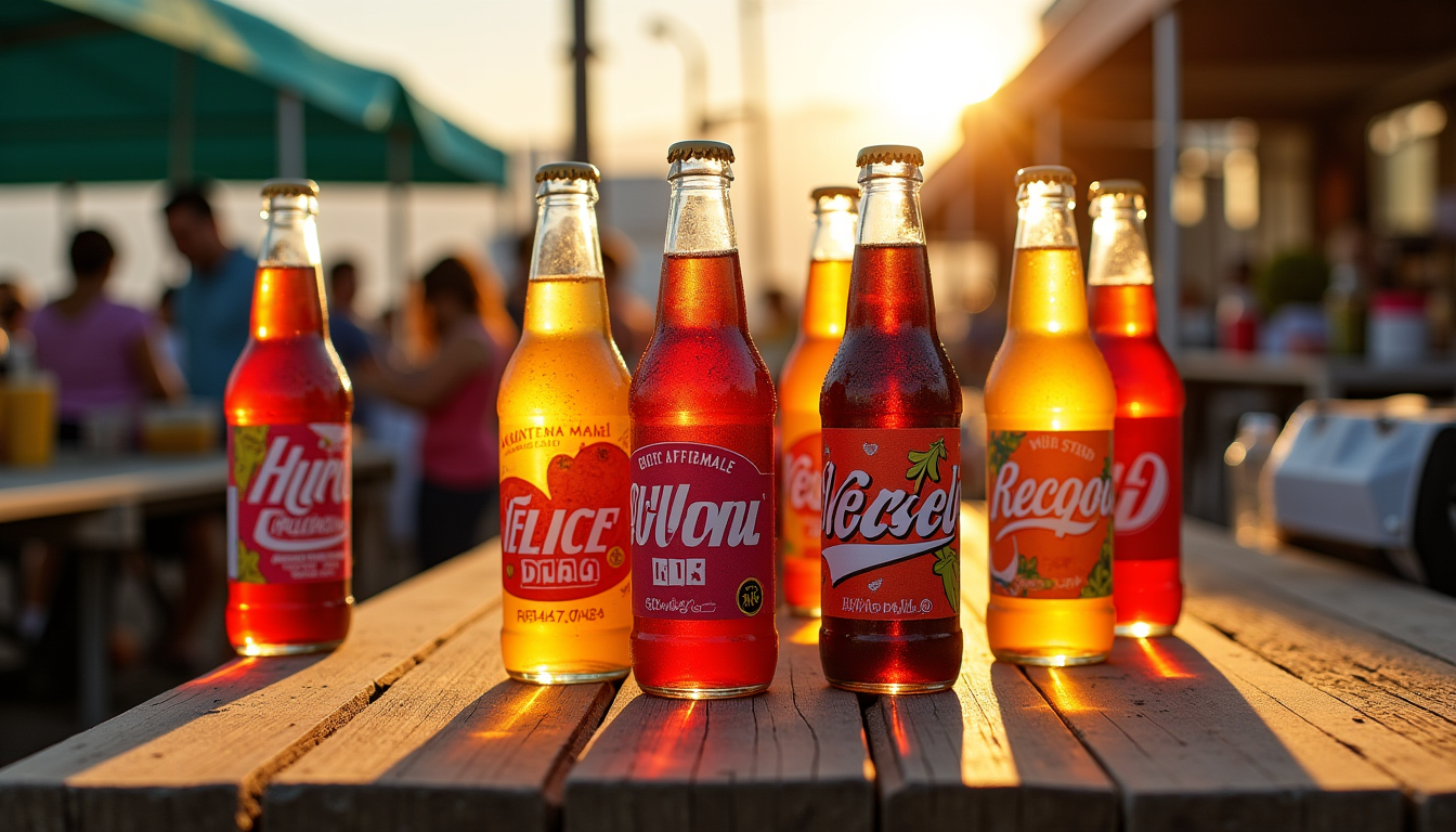 &eacute;tonnante vari&eacute;t&eacute; des sodas : voyage &agrave; travers les &eacute;tats-unis &mdash; cette richesse s'explique par une libert&eacute; cr&eacute;ative que