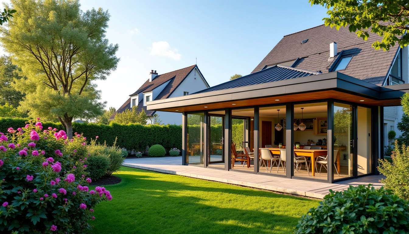 Illustration : l'orientation est un facteur clé pour le confort — choisir la véranda idéale pour sa maison à palaiseau ?