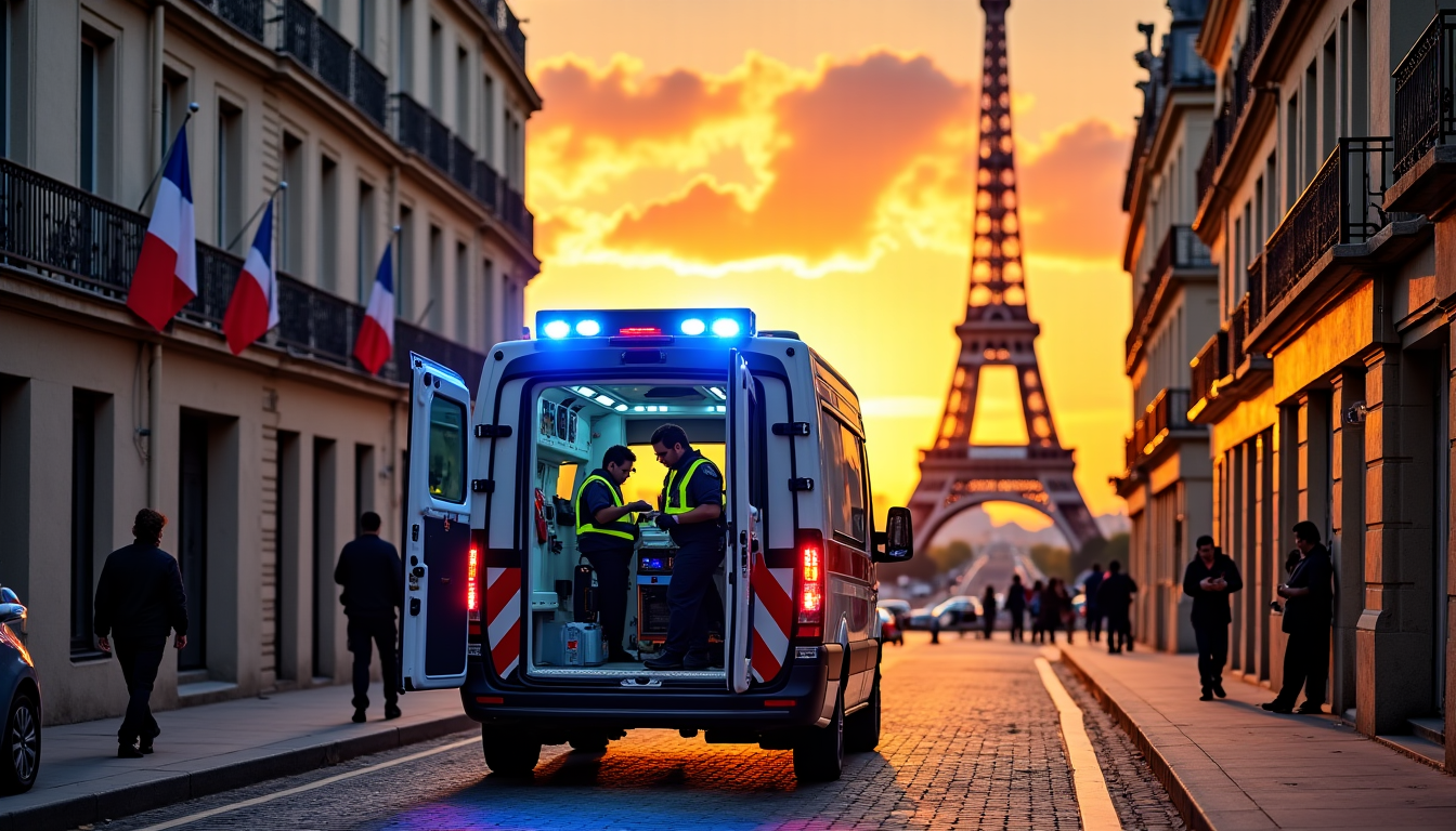 nouvelles innovations des services d'ambulance à paris — ces outils combinés permettent de débuter le traitement