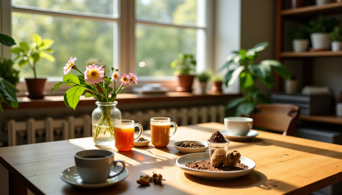 alternatives au café : lesquelles sont bonnes pour le foie, le stress et la digestion ? — pour ceux qui luttent contre le stress chronique