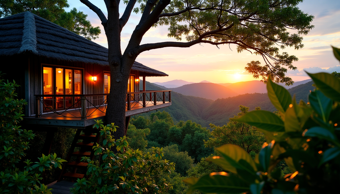 Illustration : la popularité croissante de ces logements implique souvent — séjour unique en guadeloupe : explorez des hébergements insolites