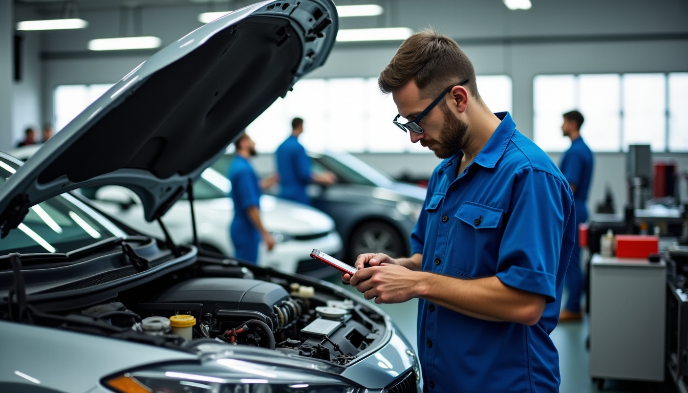 Illustration : es accessoires (alternateur, climatisation). diagnostic électronique des calculateurs — cycles d’entretien qui déterminent la durée de vie d’un véhicule