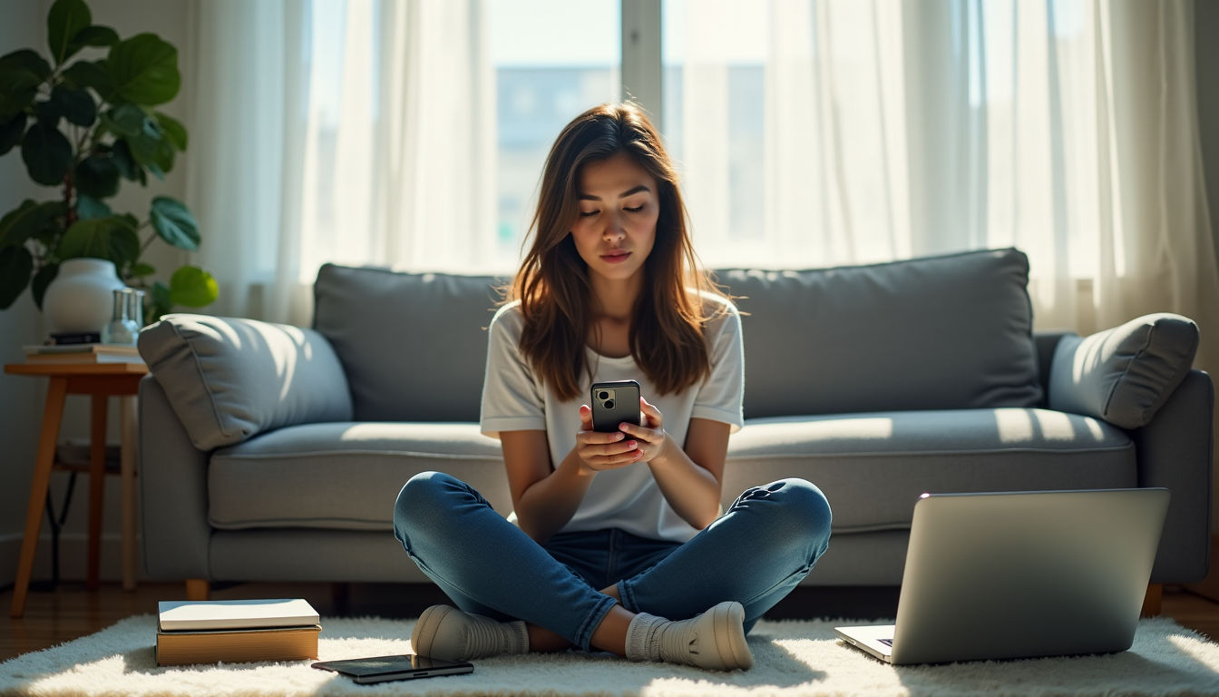 Illustration : face à ces défis, il est possible d'adopter — effets secondaires invisibles de la vie hyperconnectée