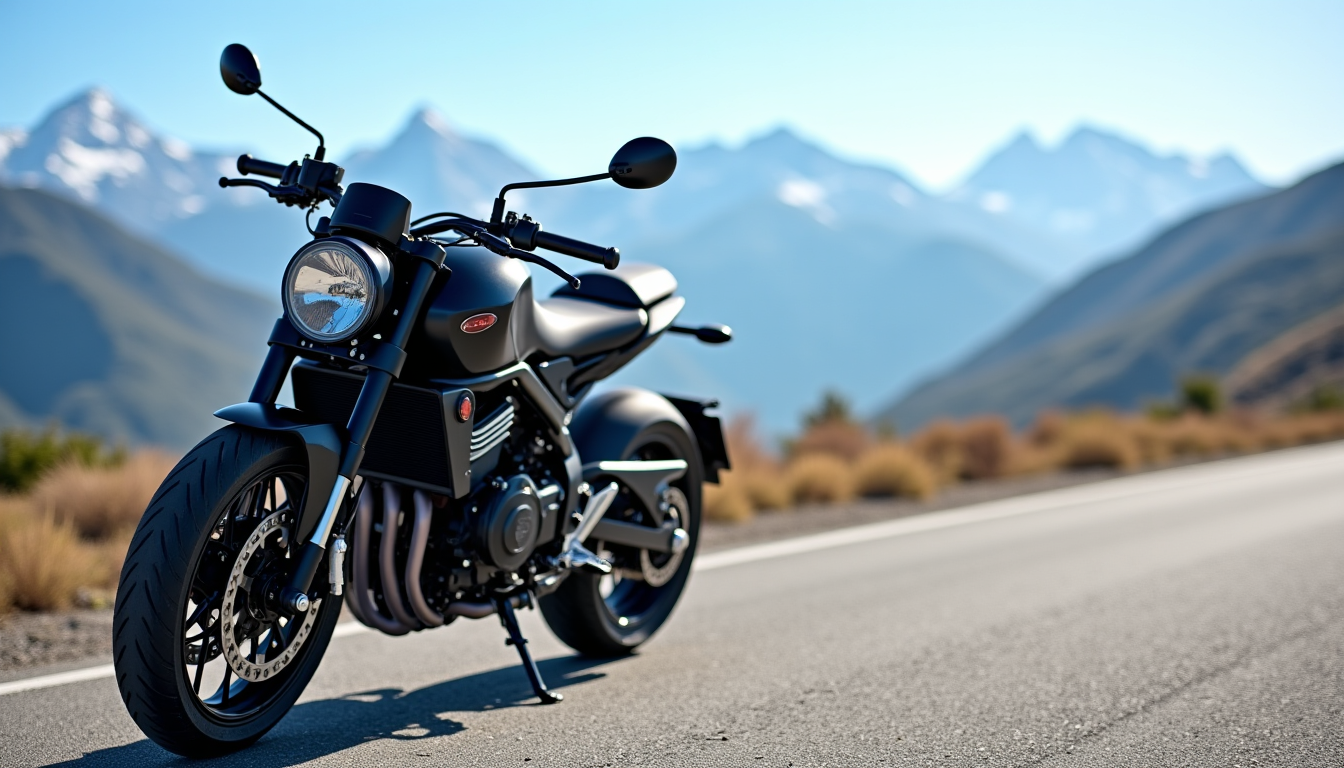 Illustration : tions. des pneus en bon état et correctement — erreurs techniques qui réduisent la durée de vie d’une moto