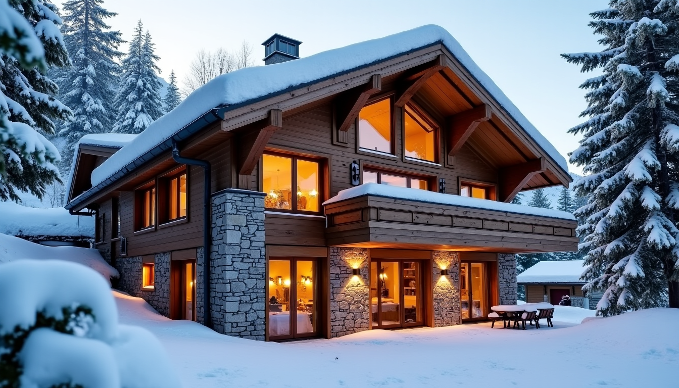 immobilier de luxe à morzine : zoom sur les prestations les plus recherchées — ces espaces sont conçus pour être de véritables