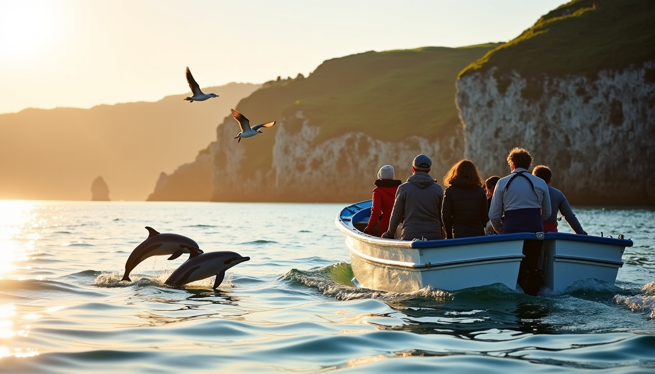 Illustration : con&ccedil;ue pour approcher les oiseaux marins, les phoques &mdash; week-end en bretagne sud : comment m&ecirc;ler patrimoine, balades et sortie en mer ?