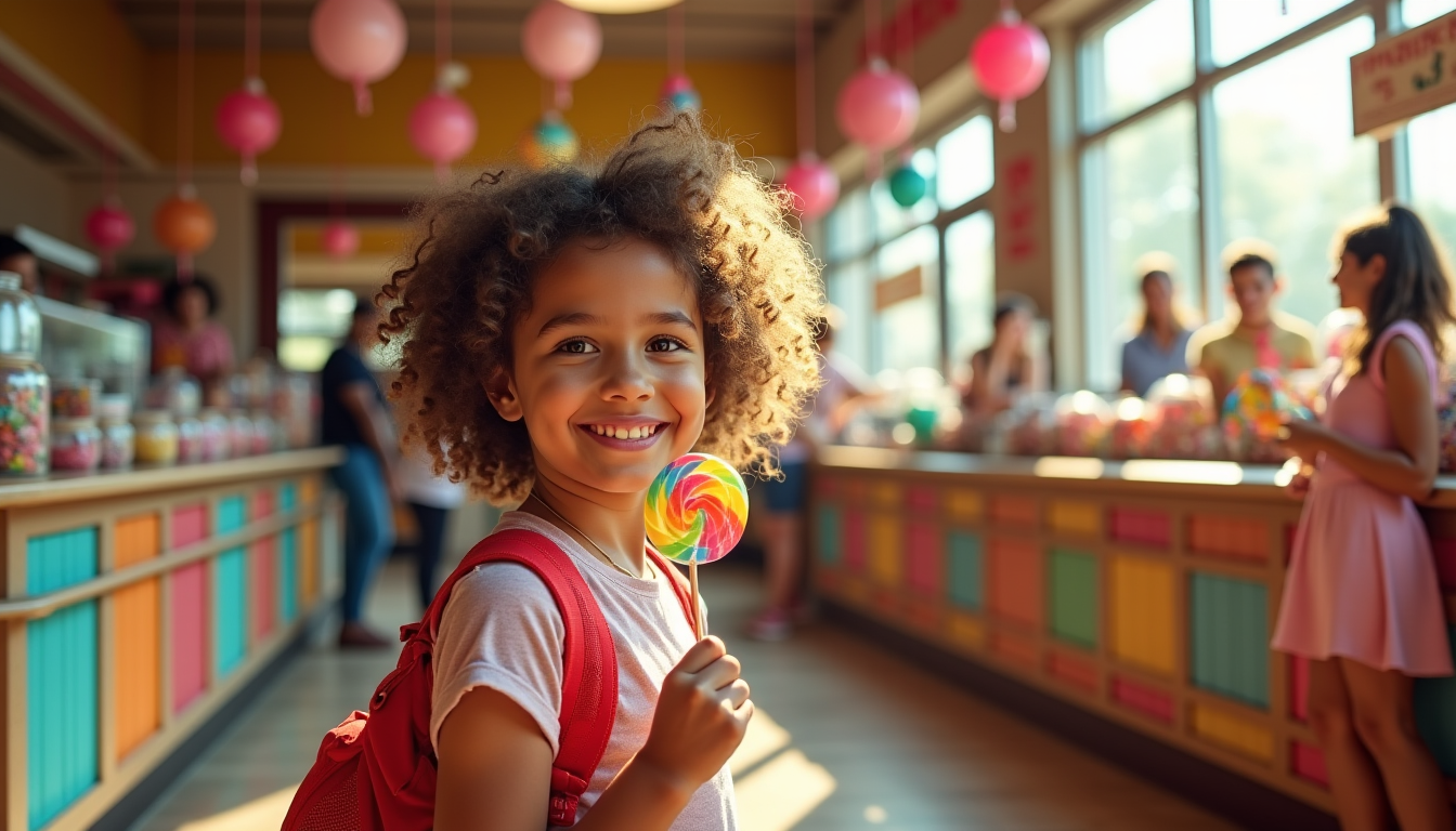 Illustration : s farfelus sont d'ailleurs des lieux emblématiques où — délices sucrés qui captivent l'amérique