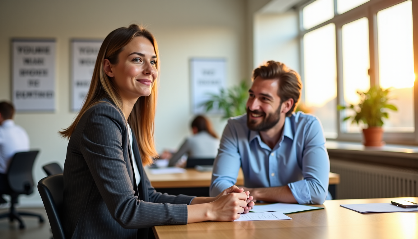 Illustration : pour se démarquer sur le marché de l'emploi, — agence d’intérim à avranches : les étapes pour décrocher une mission rapidement