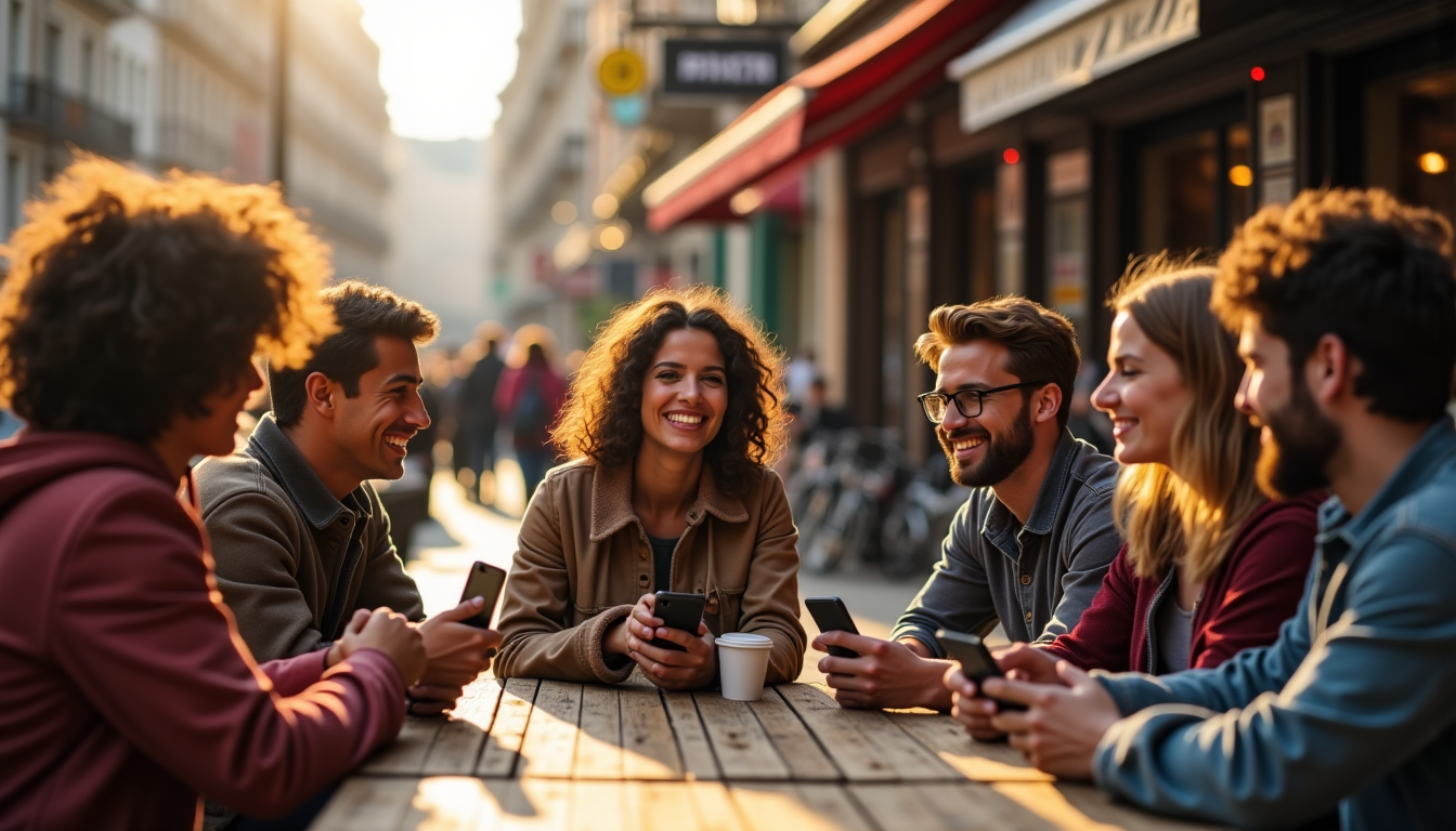 voyages et technologie : un duo gagnant pour votre aventure — ec des personnes parlant une autre langue, facilitant