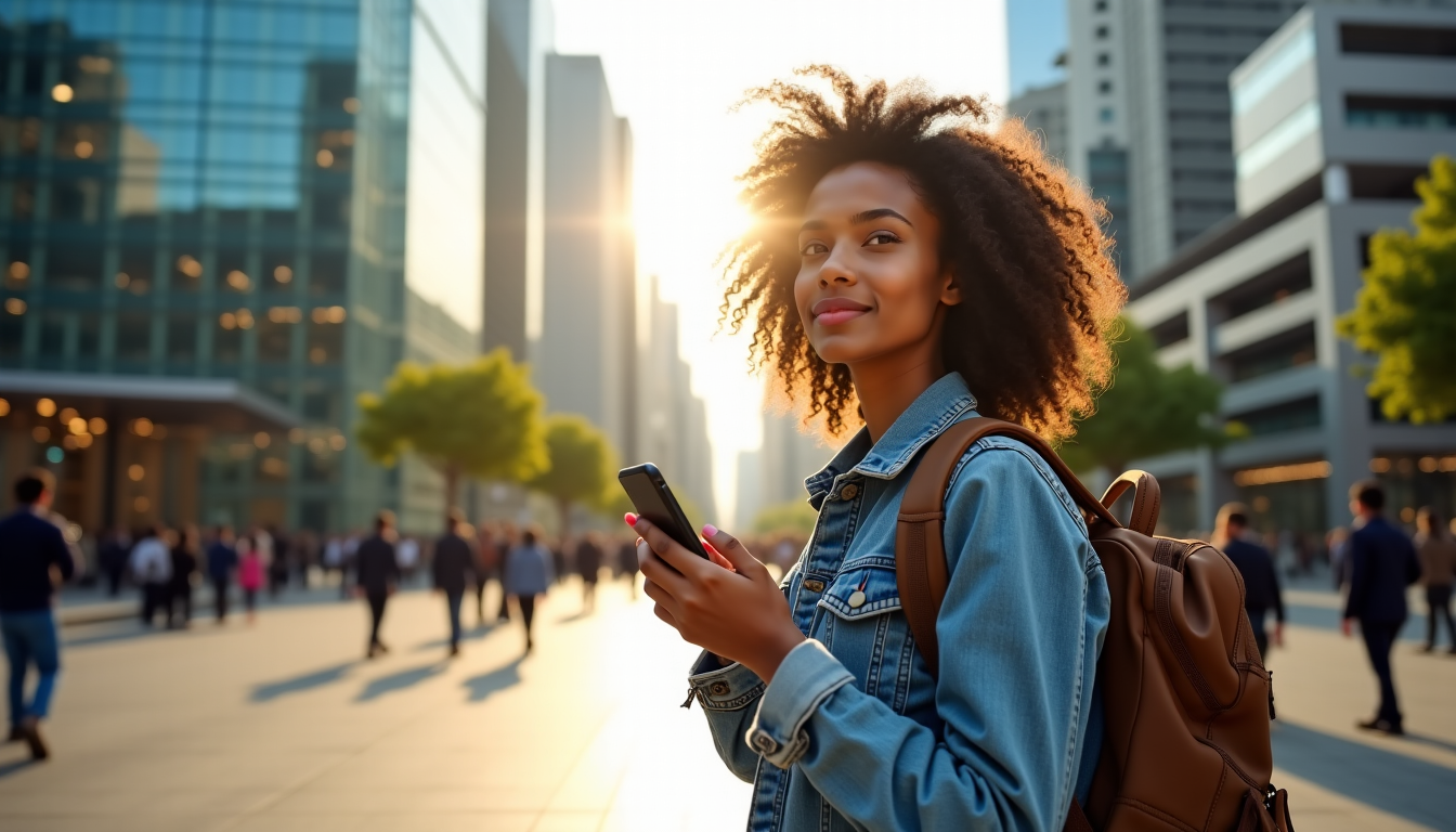 Illustration : par ailleurs, la technologie facilite le partage d'informations — voyages et technologie : un duo gagnant pour votre aventure