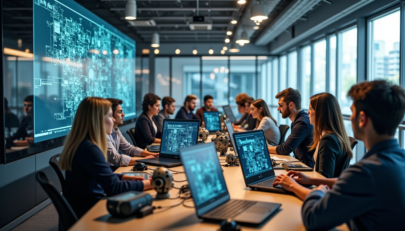 Illustration : l'agilité et la capacité d'innovation des start-ups sont — de l'ia à la robotique : le guide complet des acteurs clés de l'innovation