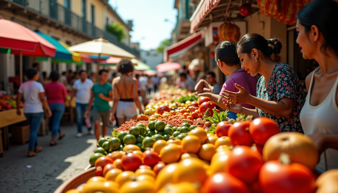 Illustration : l'amérique latine est un continent vibrant, dont la — tour du monde des saveurs : les 10 meilleures destinations gastronomiques en 2026