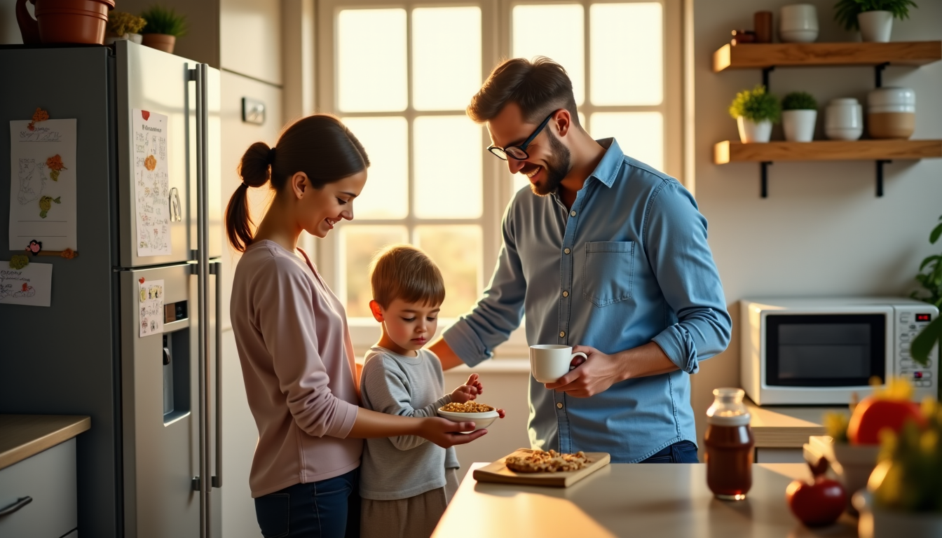 parentalité active : comment simplifier l'organisation familiale le matin ? — agenda vérifier le planning du lendemain parents