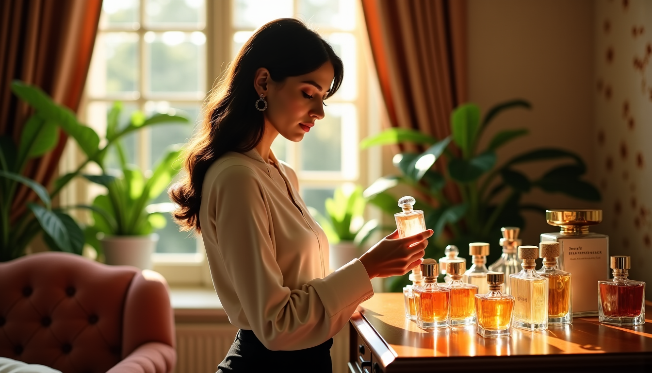 Illustration : un parfum riche en huiles essentielles de qualité — choisir son parfum femme en fonction de sa personnalité ?