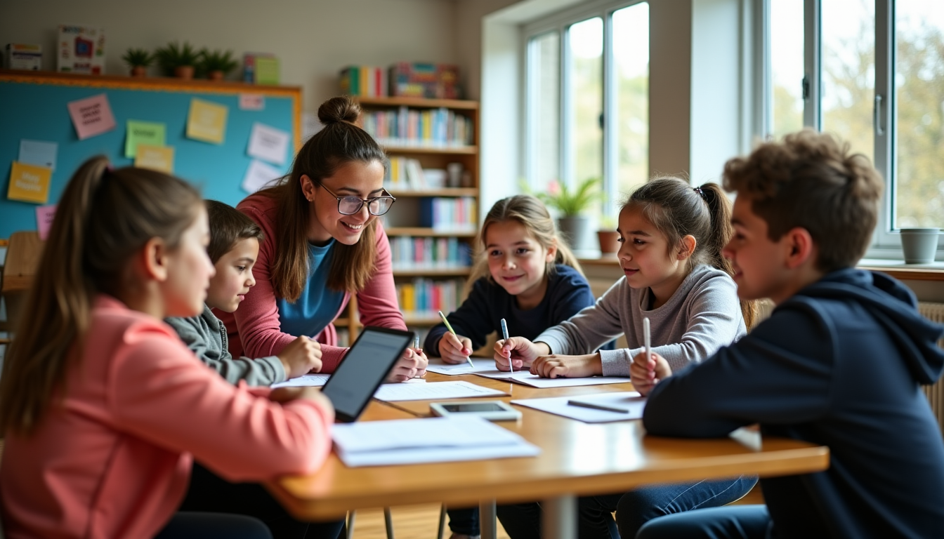 Illustration : approches didactiques innovantes, vous pouvez par exemple consultez — soutien scolaire : pourquoi l'accompagnement personnalisé est la clé de la réussite