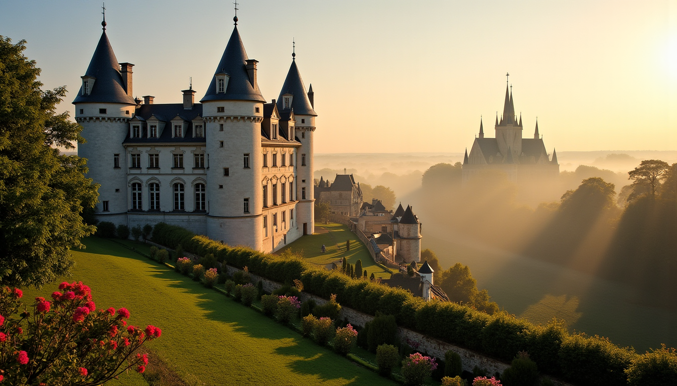 Illustration : le patrimoine architectural, des châteaux de la loire — ce que vous ignorez sur l'art de vivre à la française
