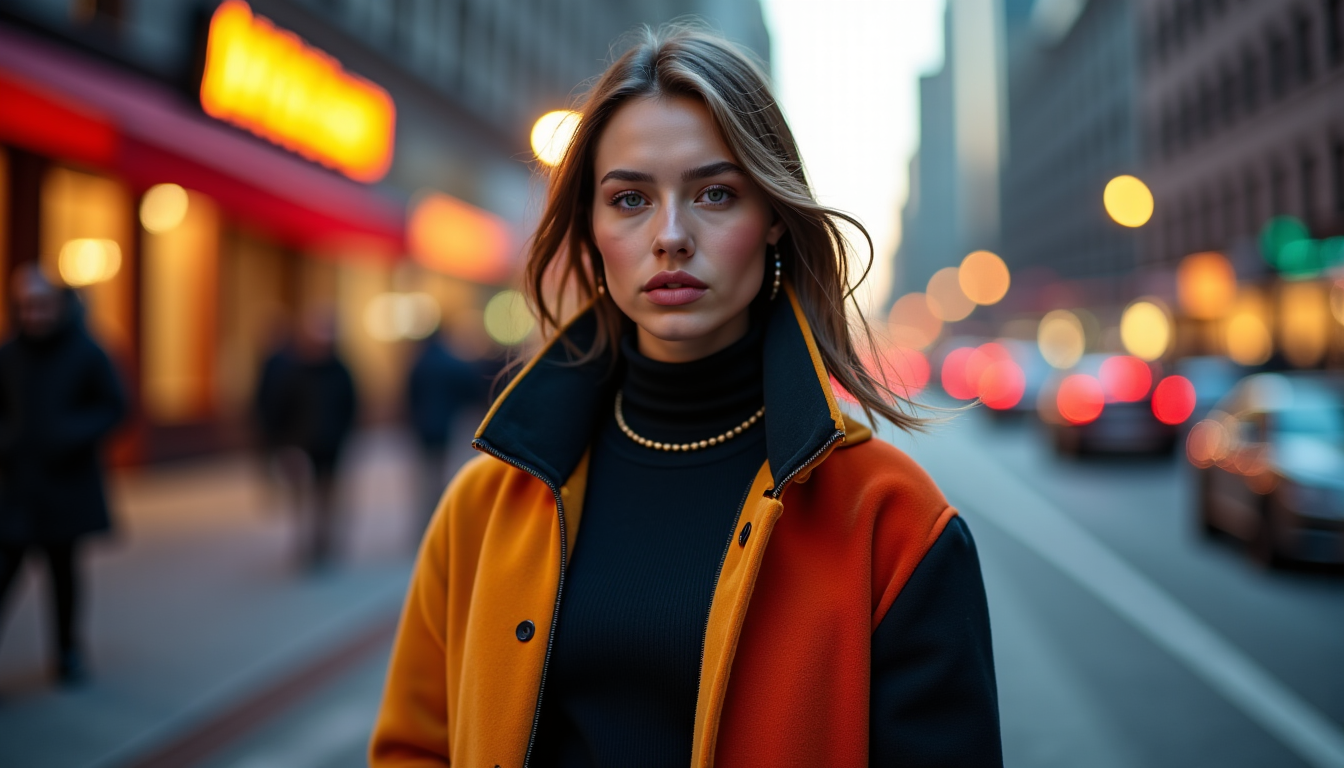 Illustration : a vision du photographe et l'interprétation du modèle — mode et photographie : l'art de capturer le style