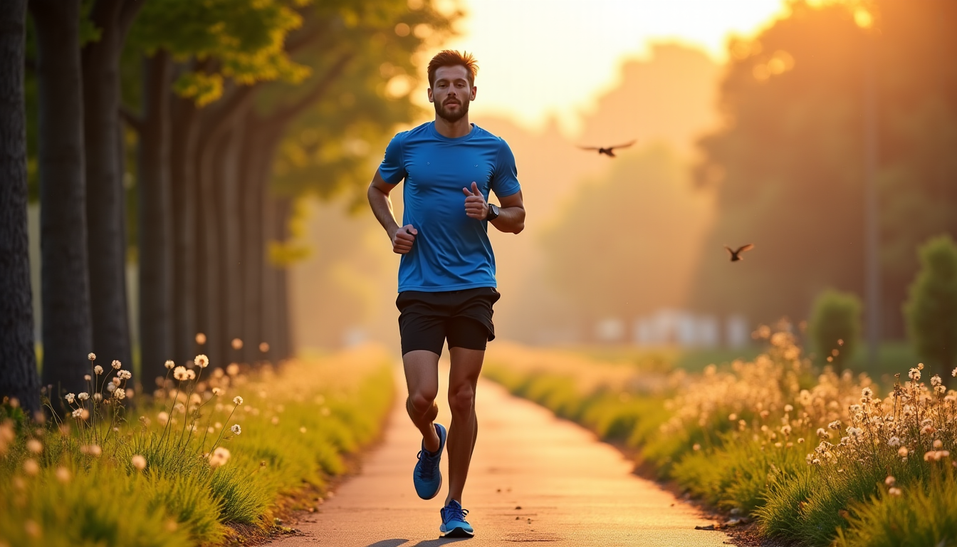 Illustration : le sport nous invite également à nous fixer — le sport transforme-t-il notre bien-être au quotidien ?