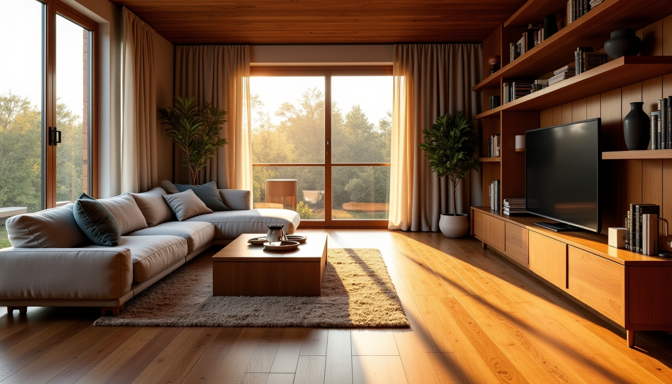 mur, sol, mobilier : diff&eacute;rentes fa&ccedil;ons d&rsquo;introduire le bois dans un int&eacute;rieur &mdash; le parquet est sans doute l'une des applications