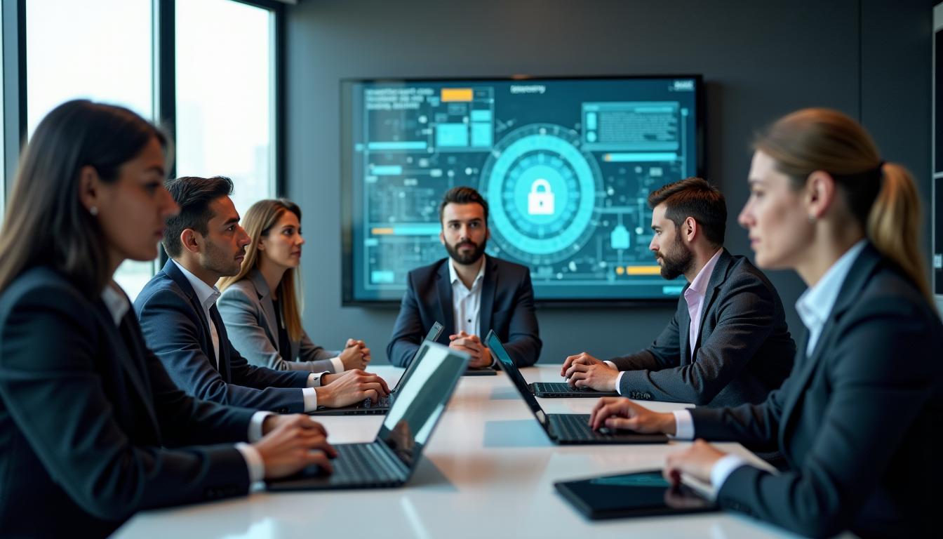 Illustration : "la sécurité n'est pas un produit, c'est un — erreurs de sécurité numérique les plus courantes en entreprise