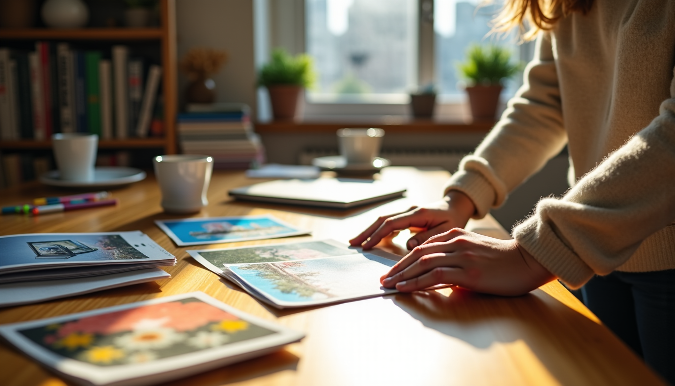 créer un album photo ? — lection, ou simplement pour les avoir à portée